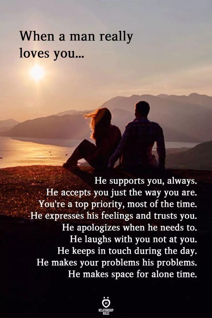 She always has loved him. Love quotes. I can цитаты. When a man really Loves you картинка. You are a real man.