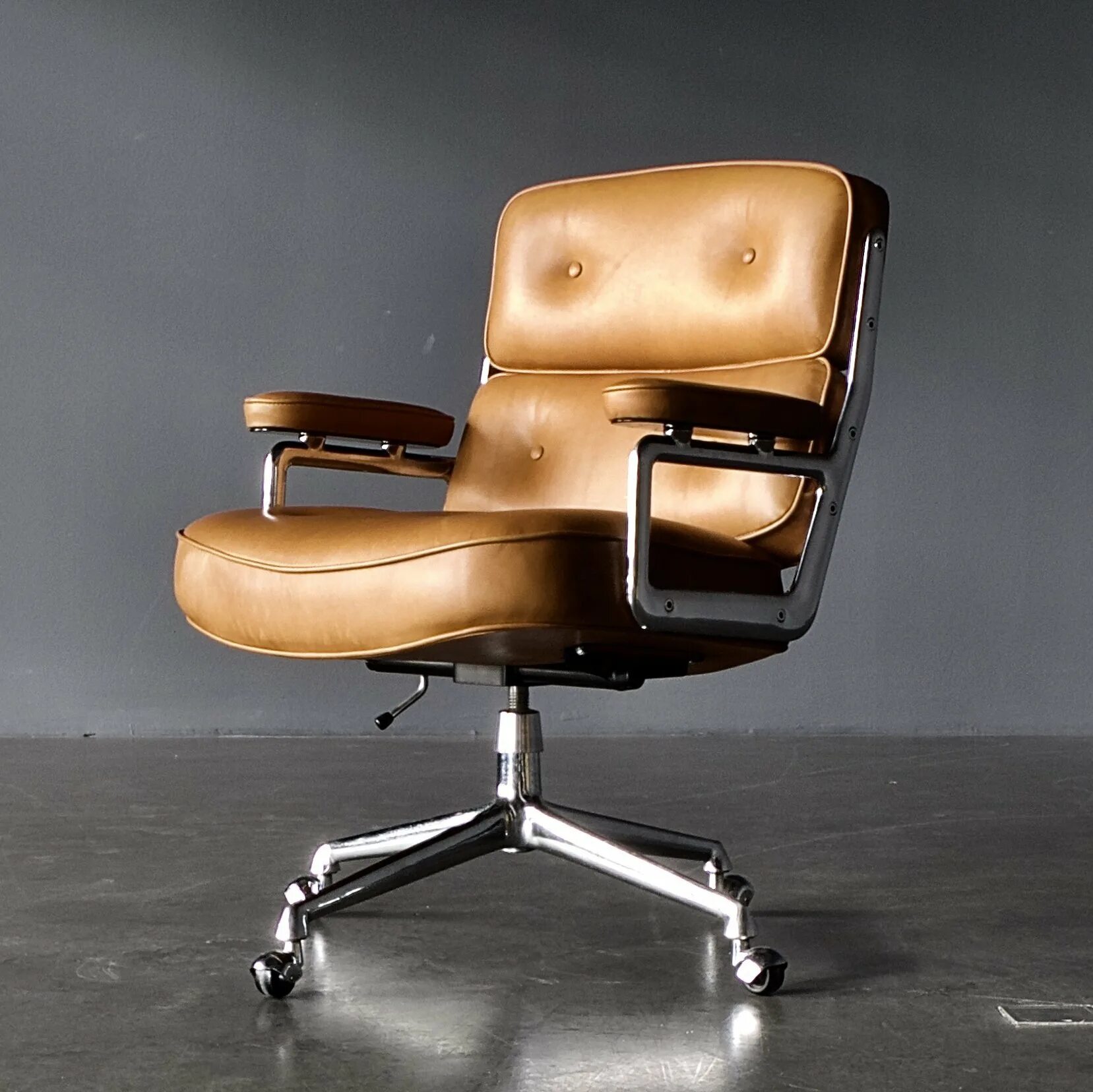 Стул рабочий офисный. Кресло Eames Style Lobby Chair es104. Vitra Lobby кресло. Кресло Vitra Eames. Charles ray Eames кресло.