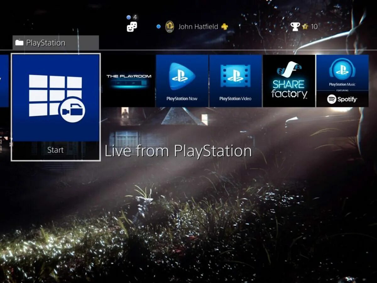 Share и PS. Live from PLAYSTATION. PLAYSTATION Opera. Есть ли на ps4 Factory.