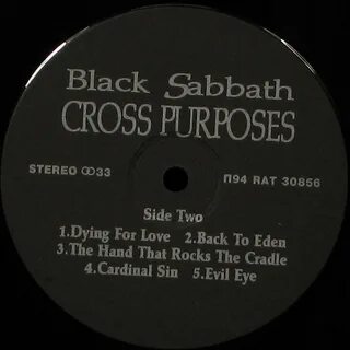 Black sabbath cross