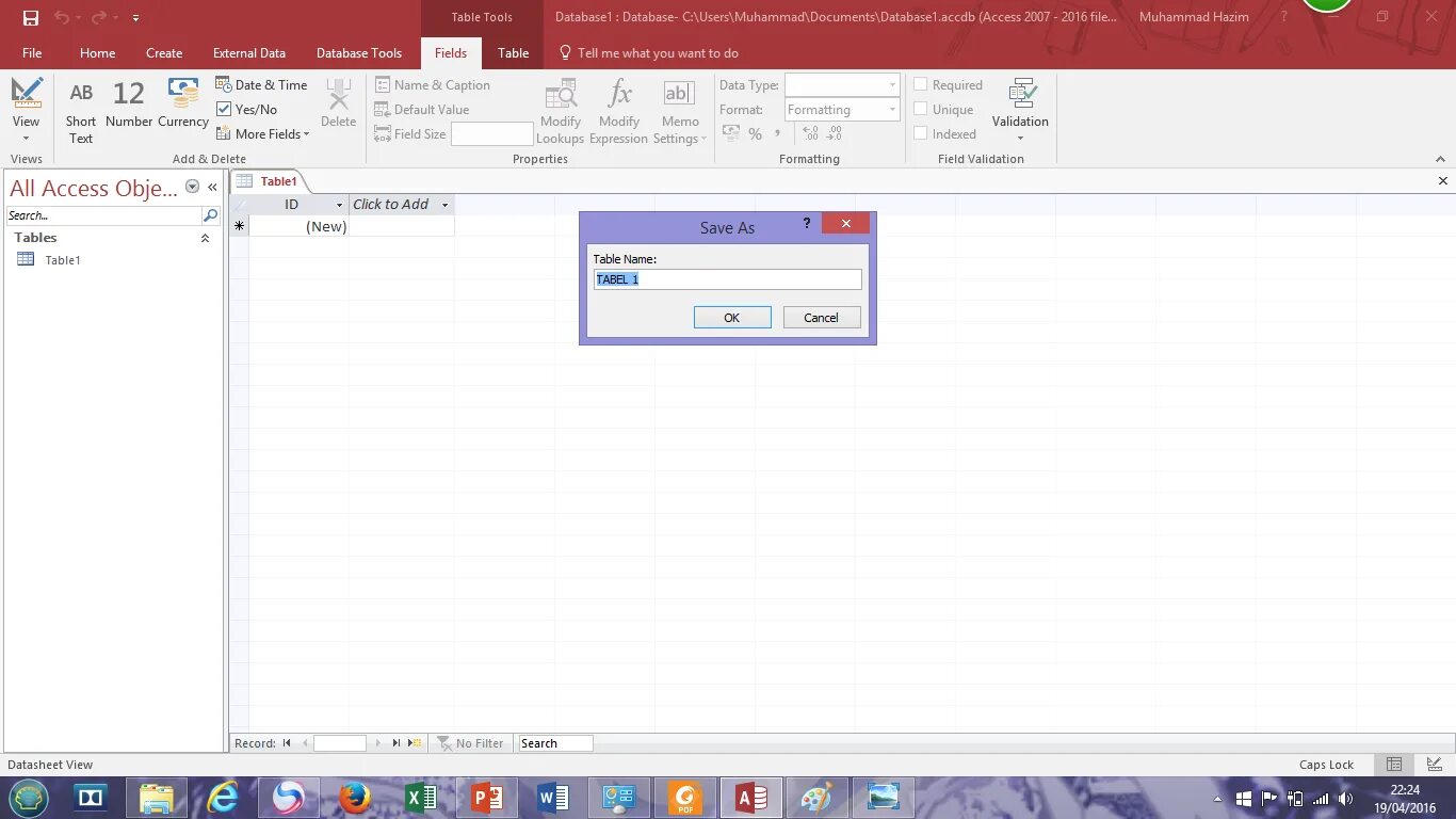 Access access field. Microsoft access 2016. таблицы microsoft access 2016. парольная защиты базы данных ms access. microsoft access 2016 русская версия.