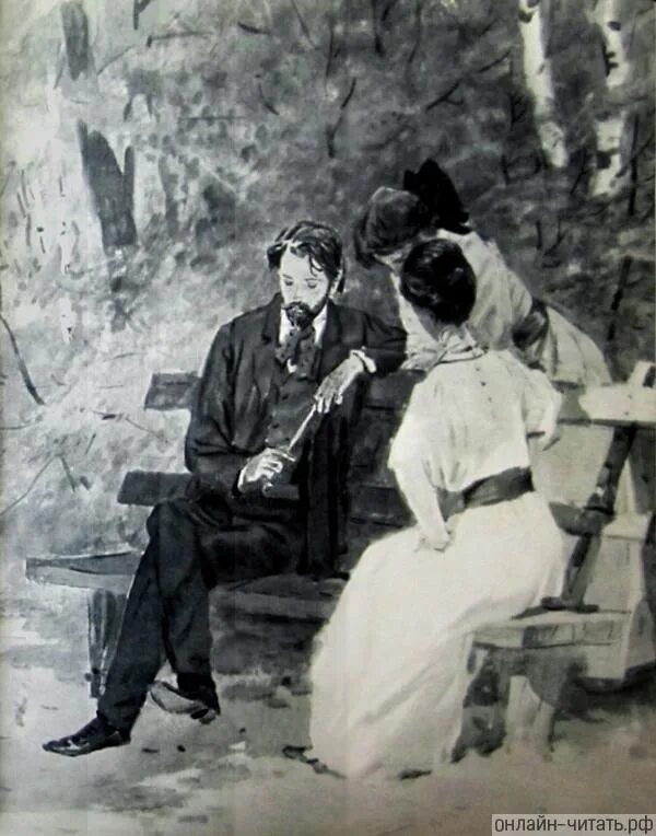 Лирический чехова. Чехов дом с мезонином Дубинский. Чехов дом с мезонином 1896.