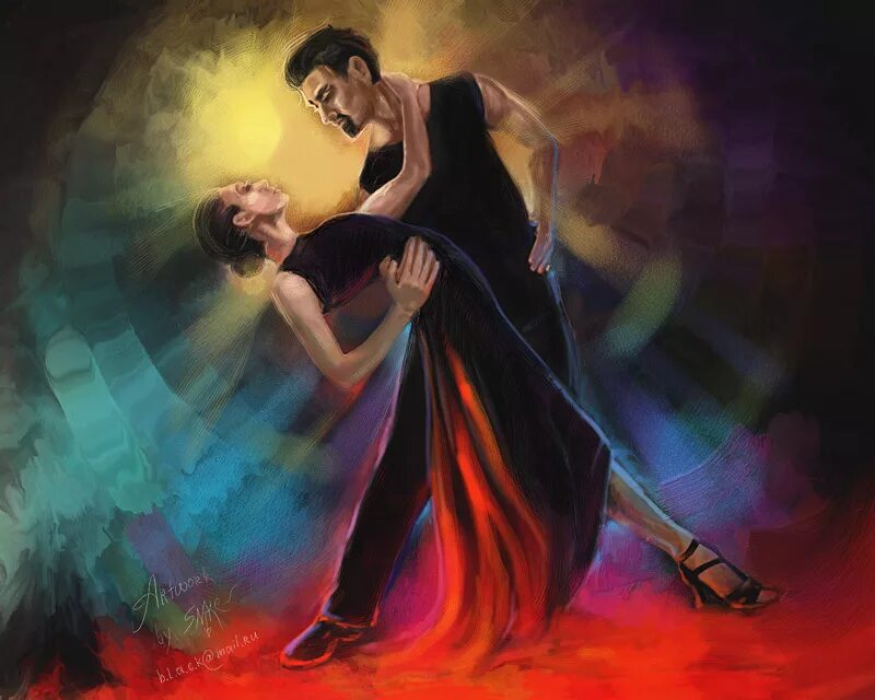 Танго. Страстный танец. Танец мужчины и женщины. Танго танец.