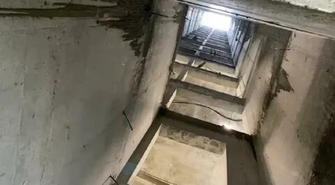 Стена шахты лифта