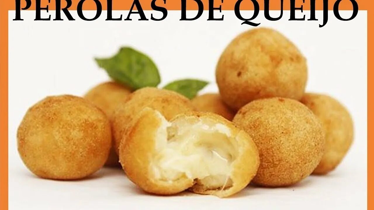 Bolinha de queijo slowed. Salgados.