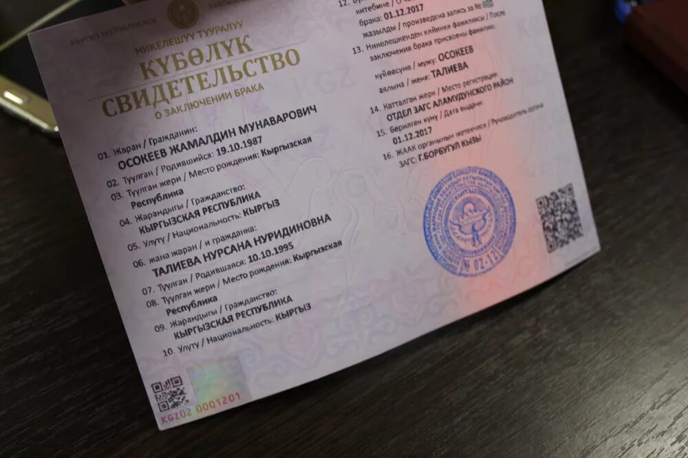 Бланк свидетельства транспортного средства