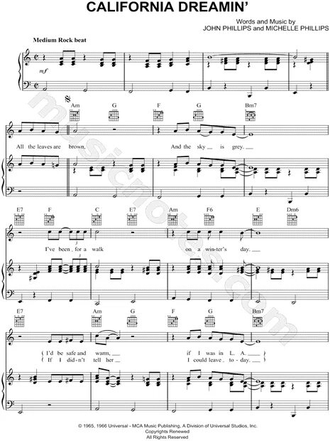 Sorry seems to be текст. Sorry seems to be the hardest Word Ноты. Ноты для пианино California Dreaming. Ноты Калифорния дримс. Ноты Калифорния Дримин.