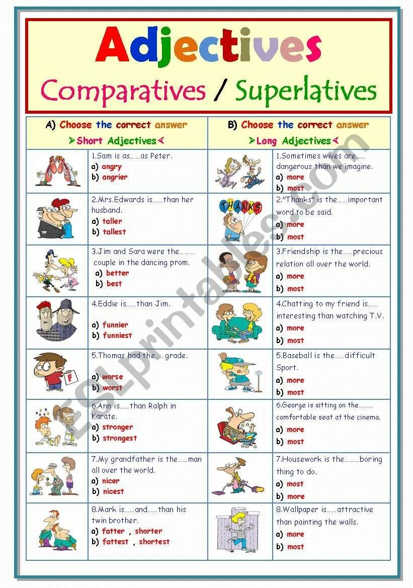 Choose the correct adjective Worksheets. Choose the correct answer. Order of adjectives Worksheets. Choose the adjective: nice nicely. Choose the best adjective