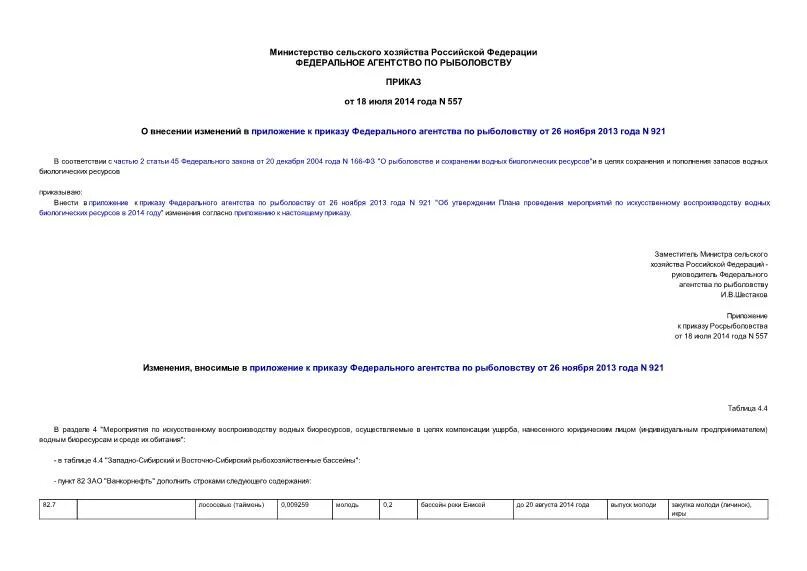 Приказ 557 минстрой россии