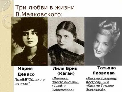 Письмо татьяне маяковский текст