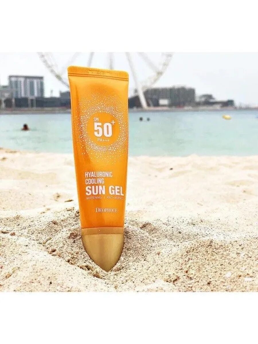 Sun gel отзывы. Hyaluronic Cooling Sun Gel spf50+ Deoproce. Sun Gel SPF 50. Sun Gel SPF 50 Deoproce. Солнцезащитный крем Deoproce Sun Gel SPF 50.