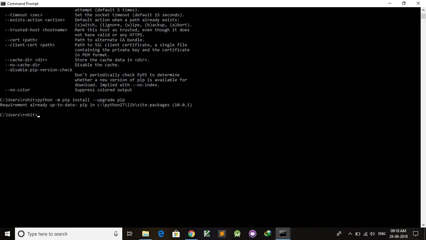 Format cache