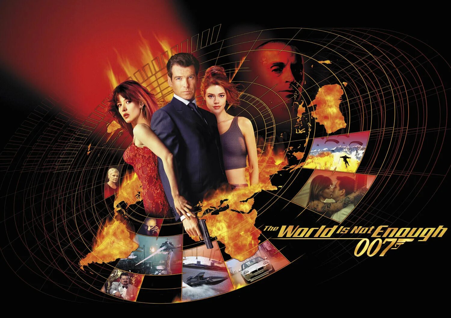 World bond. World bond. Постер к фильмам агент 007 the world is not enough. World bond. World bond.