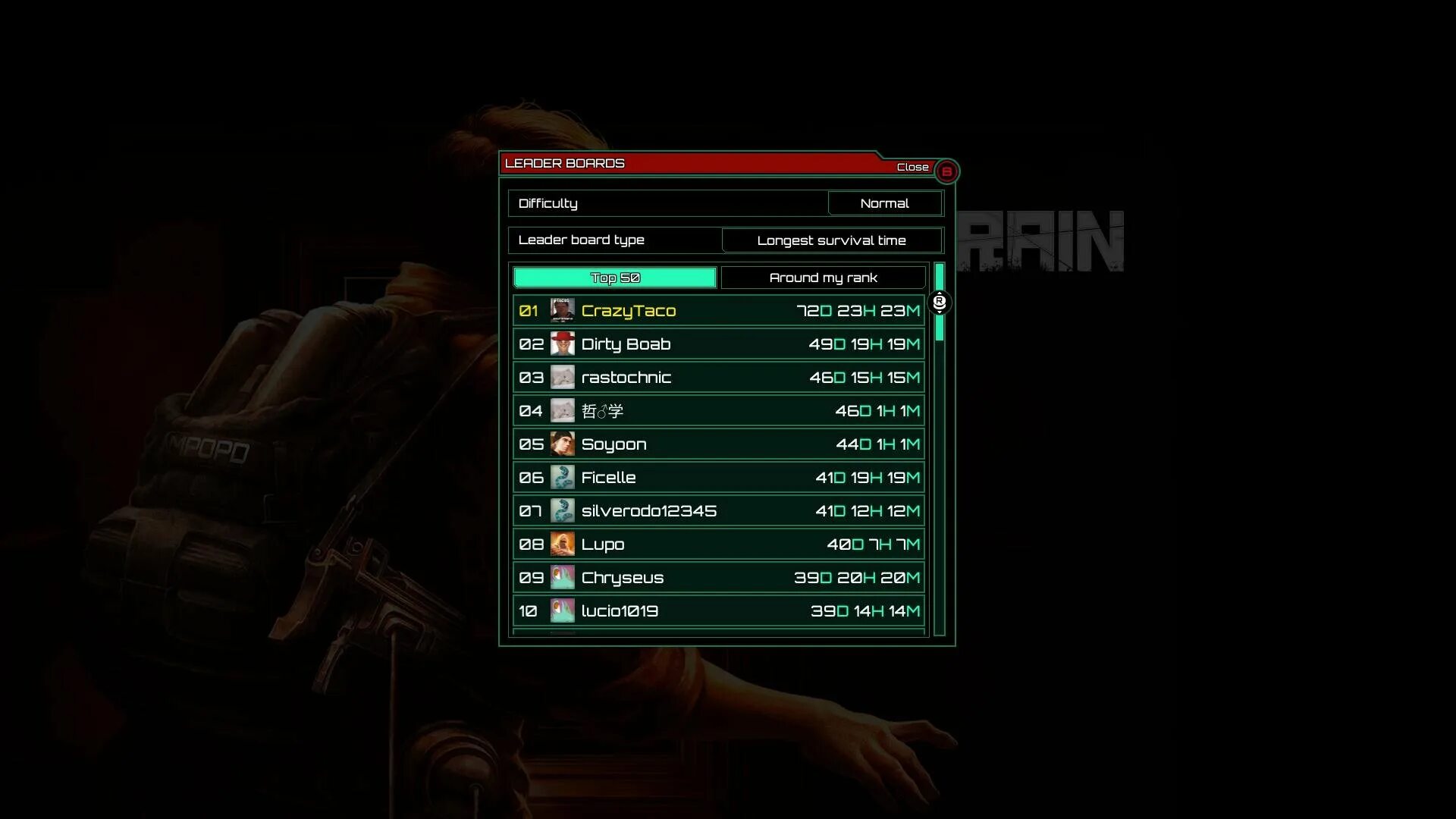 Normal difficulty. Normal difficulty