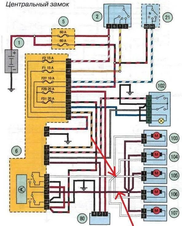 Блок центрального замка ВАЗ 2110 схема. Блок центрального замка Renault symbol 2002. Схема центрального замка ВАЗ 2110. Реле центрального замка Renault Kangoo 1.