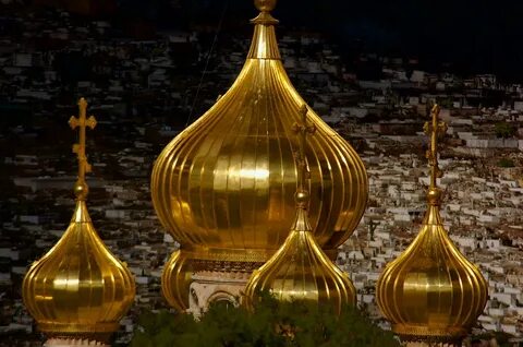Работа золотой купол