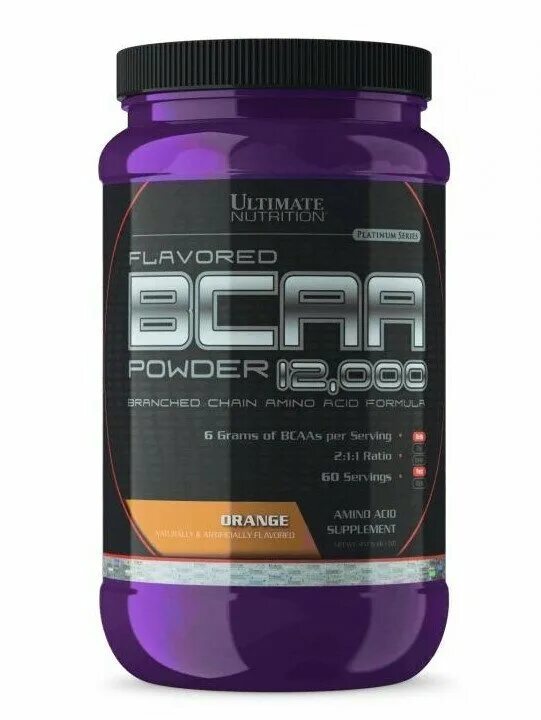 Bcaa ultimate nutrition 12000