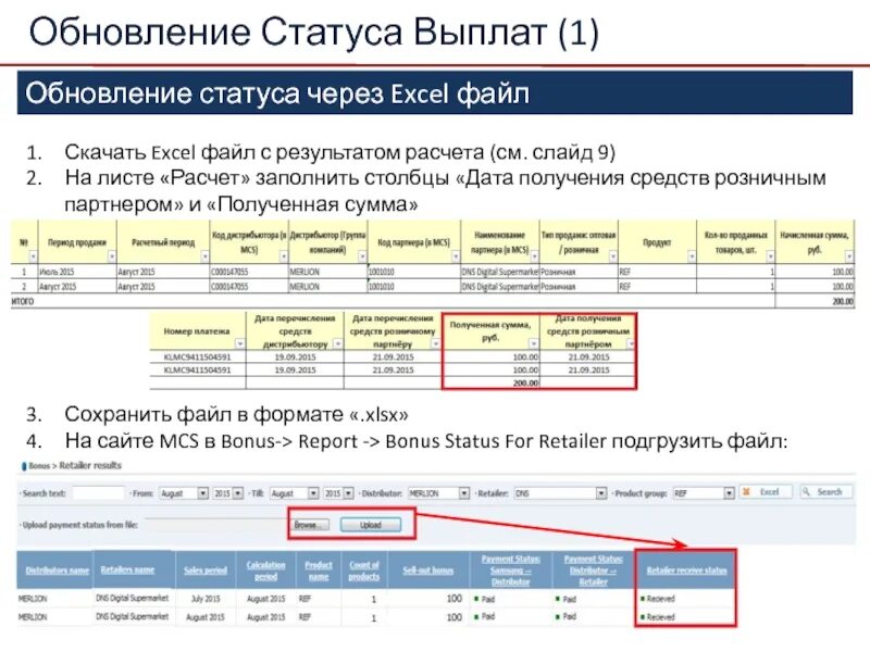 Обновление статуса. Статус обновлен. Статус: обновлен (2018). Status update.