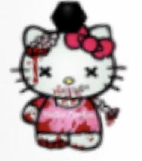Включи страшную hello kitty