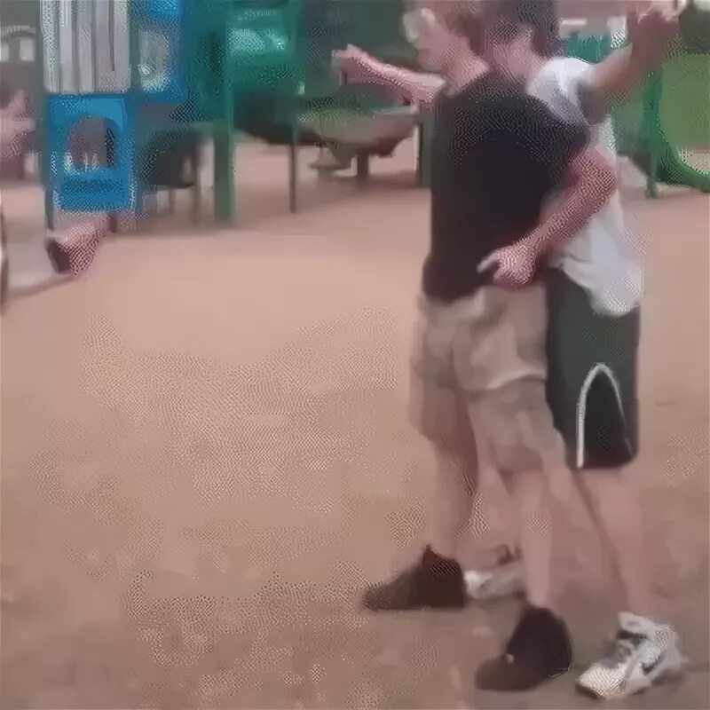 Double kick to the nuts by girl on Make a GIF.