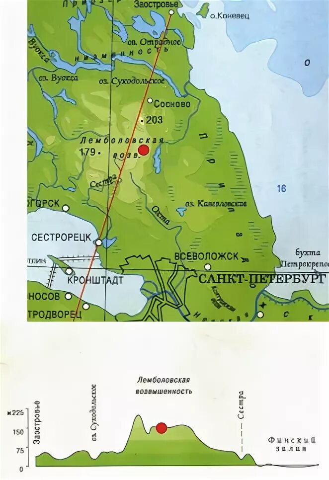 Карта высот санкт петербурга над уровнем. Лемболовская возвышенность. Лемболовская возвышенность на карте. Лемболовская возвышенность на карте Ленинградской. Возвышенности Ленинградской области на карте.