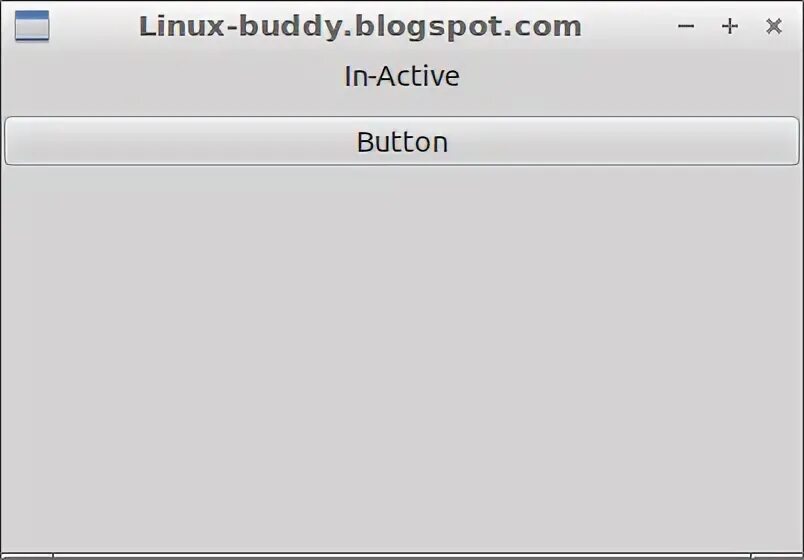 Not active перевод. Gtk+ linux. report button example. not active button.