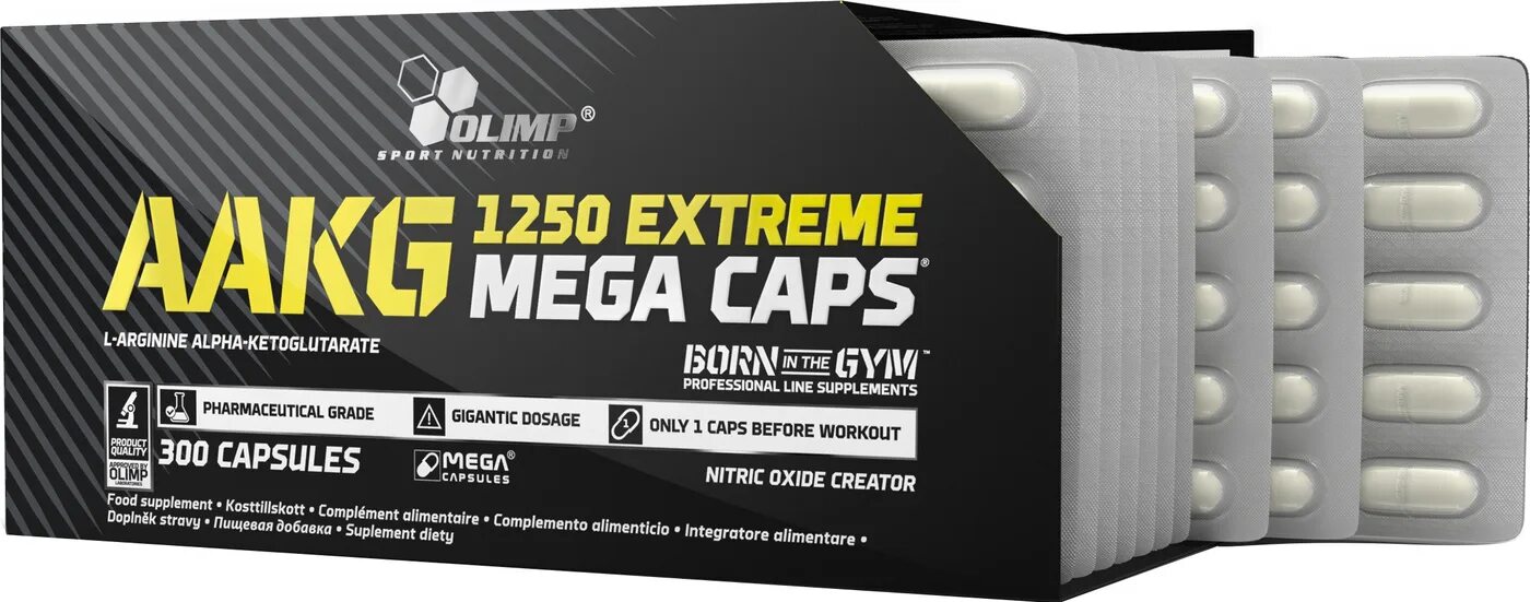 Olimp AAKG 1250 Mega - 120 капсул. Olimp AAKG 1250 Mega caps. Аргинин Альфа-кетоглутарат Olimp Sport Nutrition AAKG extreme 1250 Mega caps 300 капс.. AAKG Mega caps 1250 extreme.