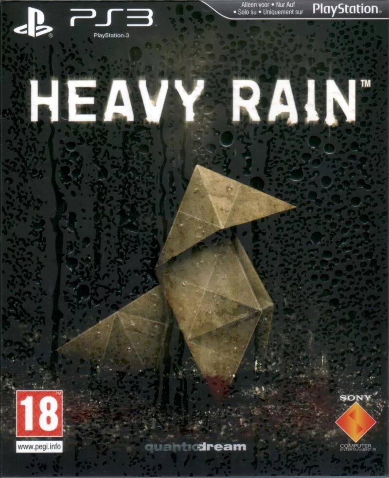 Heavy rain купить. Хеви Рейн ps3. Heavy Rain ps3 обложка. Heavy Rain специальное издание. Хеви Рейн на сони плейстейшен 5.