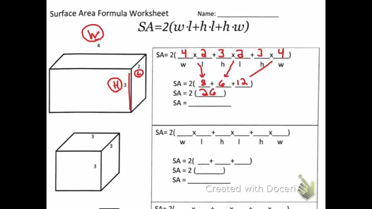 Area box. Surface area формула. Box surface area. Формула area Box. Total surface area of a Box.