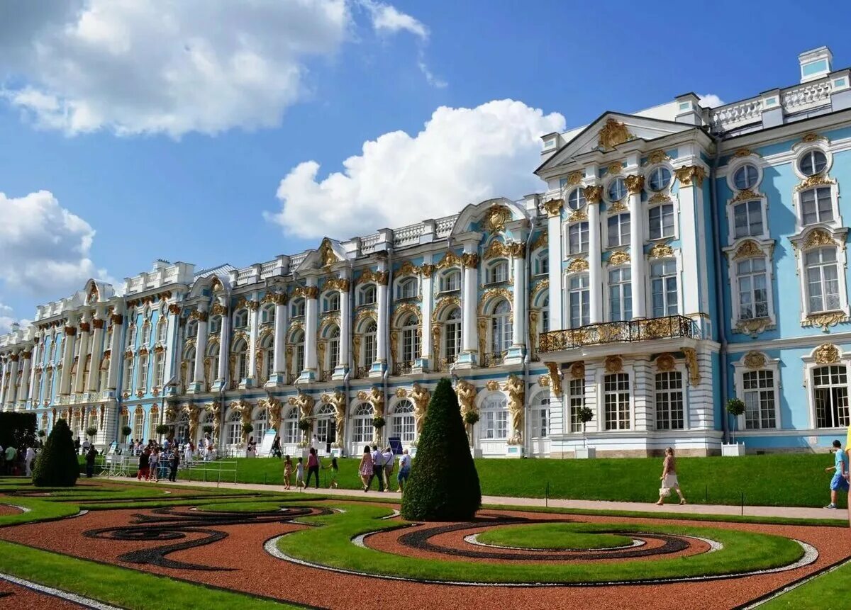 Как выглядит дворец в санкт петербурге. Царское село санкт-петербург екатерининский дворец. город пушкин царское село екатерининский дворец. большой екатерининский дворец в царском селе растрелли. питер пушкино екатерининский дворец.