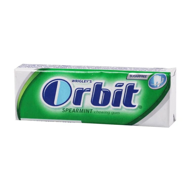 Орбит Spearmint. Orbit Spearmint Gum. Орбит жвачка зеленая. Orbit зеленый.