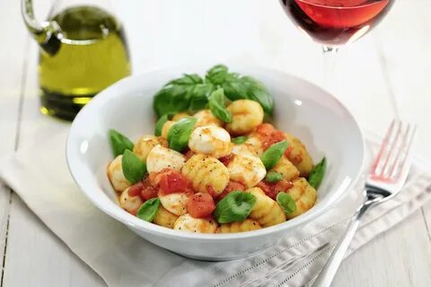 Mediterranean vegetable gnocchi.