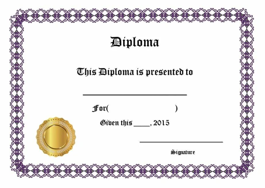 Russian diplomas