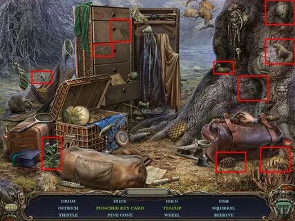 Игра поиск предметов призрак