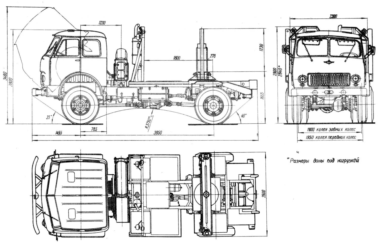 Маз 5335 чертеж. Камаз-6460 седельный тягач чертеж. Маз-6430 седельный тягач габариты. Ширина маз 5335. Чертежи кабины маз 500.