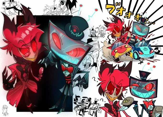 Vox and alastor text
