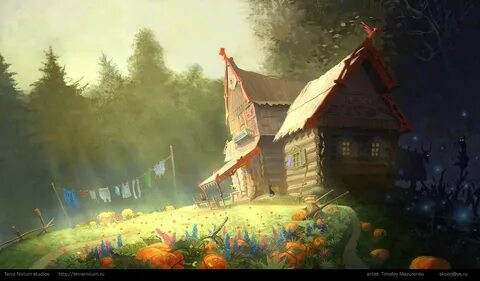 Пейзаж русской сказки