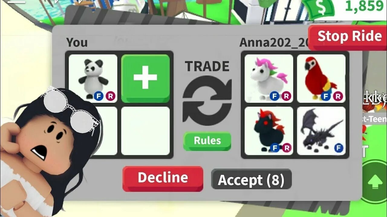 Райт петы в adopt me