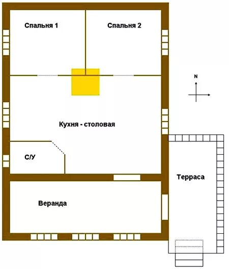 Дом 8 8 одноэтажный с печкой. Проекты одноэтажных домов с печным отоплением. планировка одноэтажного загородного дома с печью. дом с печным отоплением планировка. проекты деревенских домов с печным отоплением.