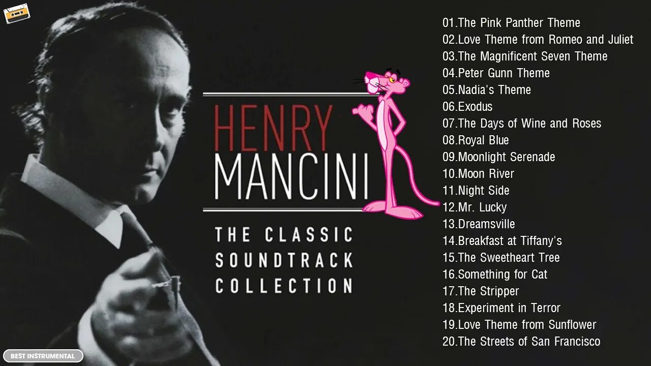 Henry mancini the pink panther. Henry Mancini the Pink Panther Theme. Lujon Henry Mancini.