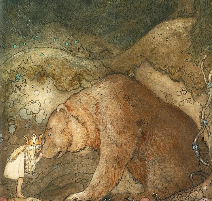 John tall. John born. John bear. Йон бауэр принцесса. Медведь старые картины.