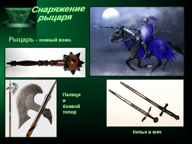 Опишите снаряжение рыцаря замок и его осаду. Рыцарское копье подразделение. снаряжение рыцаря меч,. рыцарское снаряжение 6 класс. палица рыцаря.