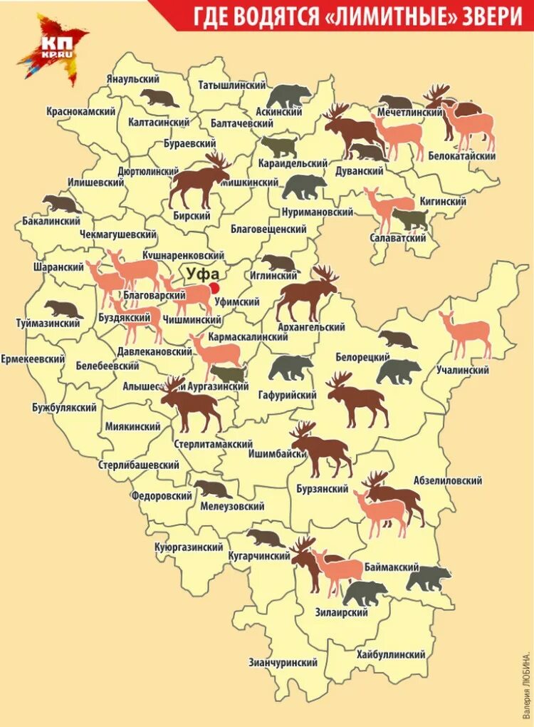 В каких районах обитаешь. Животный мир Башкортостана карта. Карта животных Башкирии. Обитающие животные в Башкортостане. Места обитания животных.
