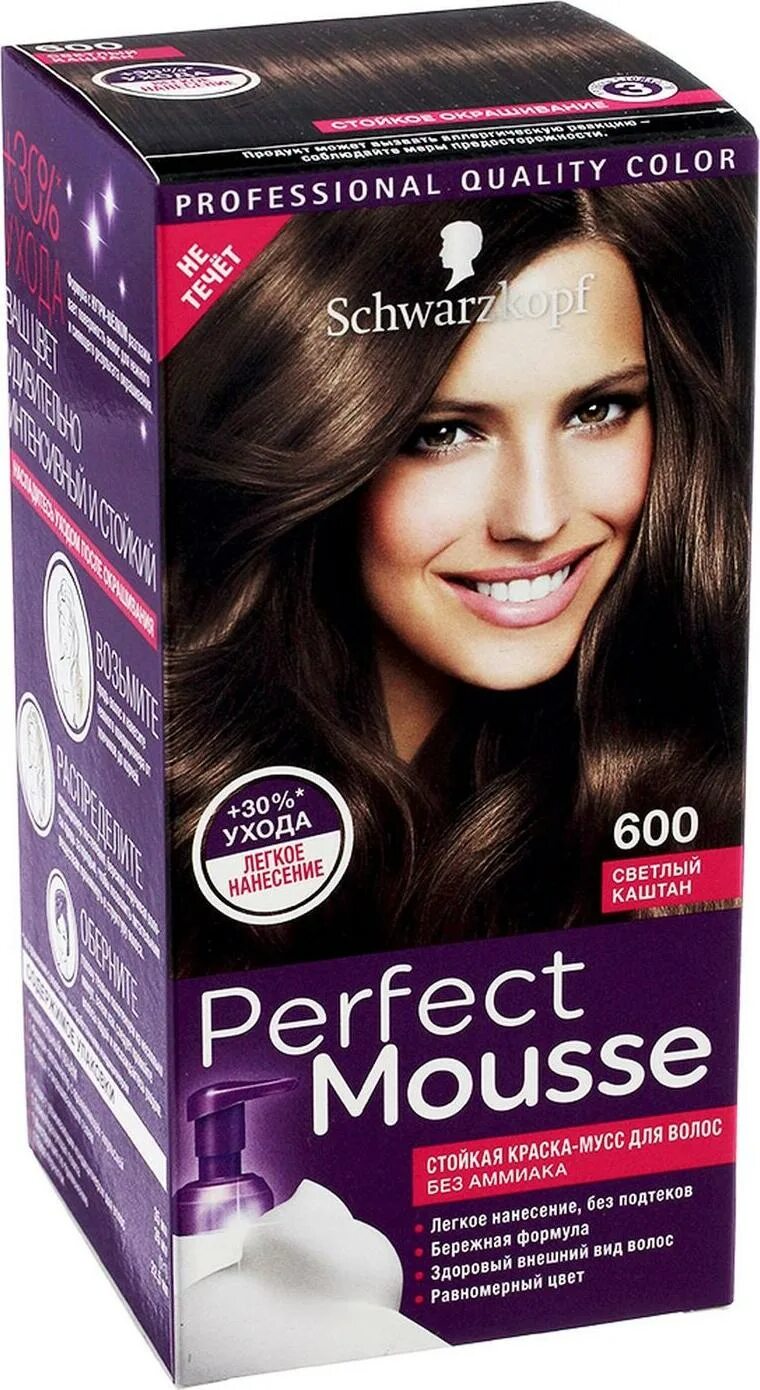 Купить краску для волос perfect. Schwarzkopf мусс perfect Mousse. Краска Schwarzkopf perfect Mousse 500. Краска Schwarzkopf perfect Mousse средний каштан. Краска-мусс Перфект для волос Schwarzkopf.