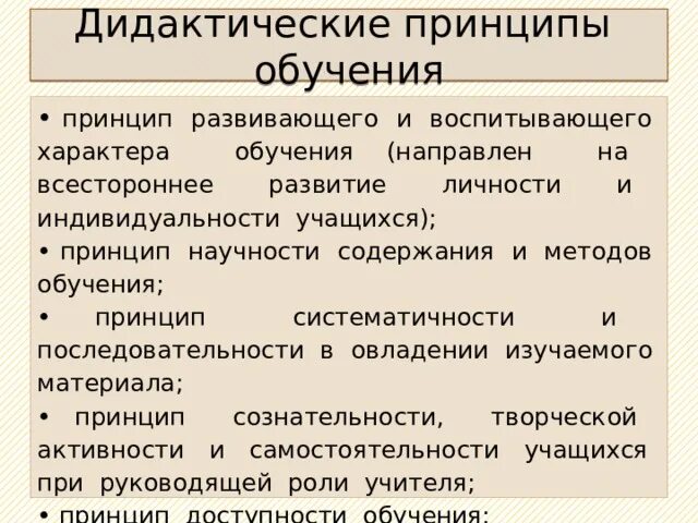 Дидактическим принципом является. Дидактические принципы обучения. Отметьте дидактические принципы обучения. Принципы дидактики. Дидактические принципы в литературе.