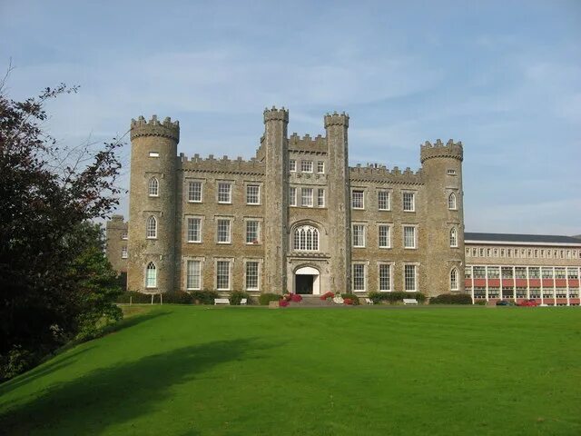 Th great. Gormanston College. Castle Front.