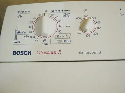 Стиральная машина bosch classixx 5 ошибки