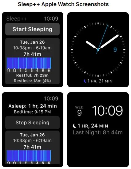 Программа для циферблатов часов. Приложение для часов. Сон в Эппл вотч. Приложение сон для Apple watch. Режим сон на эпл вотч.