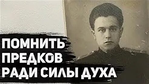 Помнить предков