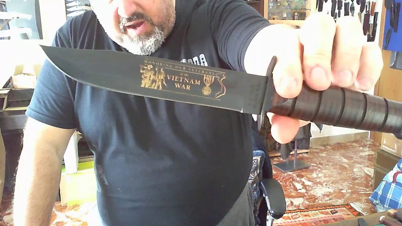 Вьетнамский нож. Нож кабар Вьетнам. Ка бар во Вьетнаме.
